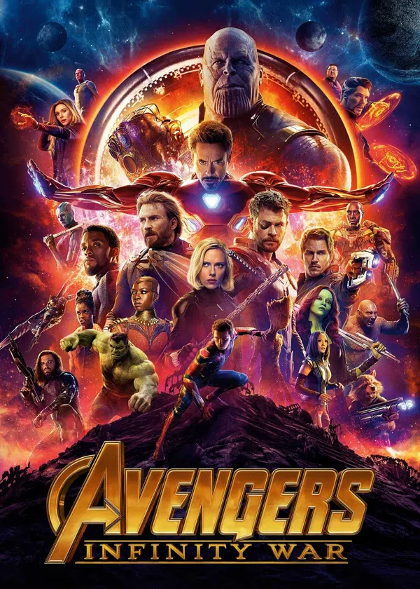 Poster phim Avengers: Cuộc Chiến Vô Cực trên Xem Phim Fun
