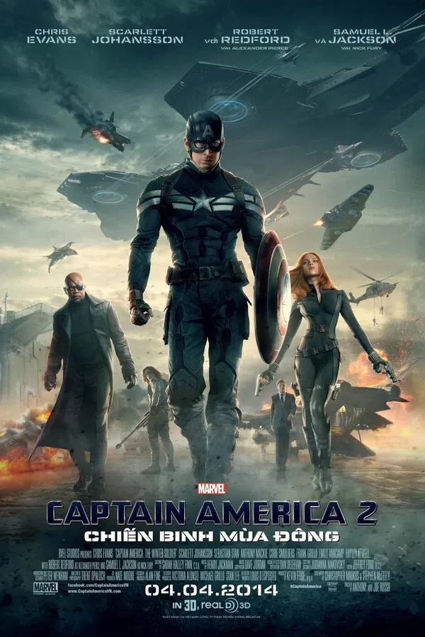 Xem Phim Captain America: Chiến Binh Mùa Đông Vietsub HD Online