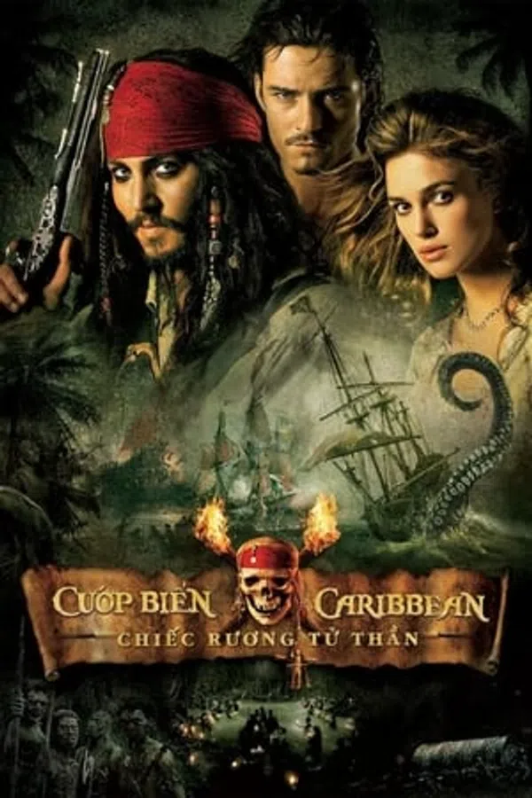 Poster phim Cướp Biển Vùng Caribbean 2: Chiếc Rương Tử Thần trên Xem Phim Fun