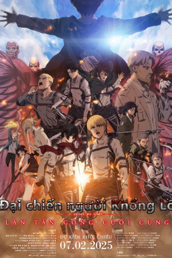 Xem Phim Đại Chiến Người Khổng Lồ: Lần Tấn Công Cuối Cùng Vietsub HD Online