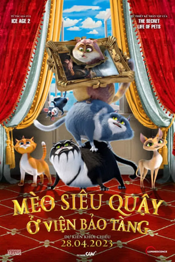 Xem Phim Mèo Siêu Quậy Ở Viện Bảo Tàng Vietsub HD Online