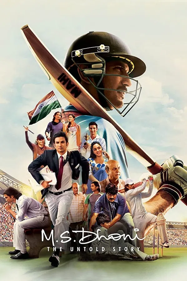 Poster phim M.S. Dhoni : Chuyện Chưa Kể trên Xem Phim Fun